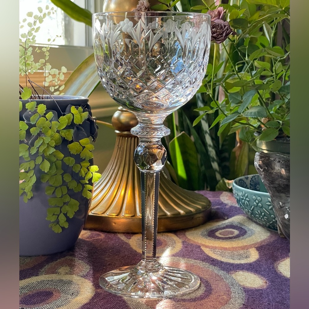 Rogaska Queen Wine Hock Glass, model 609661